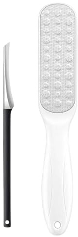 Raschietto per calli, raschietto per piedi, set di attrezzi per pedicure, strumento per rimuovere la cornea, per uomini e donne, peeling dei piedi, cura dei piedi