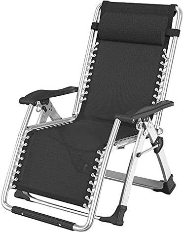 Guyifuny Klappbare Chaiselongue, Liegestuhl, Liegestuhl, Terrassenliegestuhl, Campingstuhl, Terrasse, Veranda, Balkon, Strand, Terrasse, Rasen, Hof, Büro, Gartenstuhl, Verstellbarer Stuhl, Liegestuhl