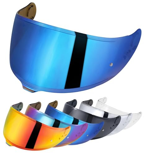 VCOROS Visiere Casque Moto pour GT Air 3 CNS-1C | Visière de Casque Moto Protection UV Visage Complet Pare-Brise Remplacement de Visière pour Casque Accessoires de Casque