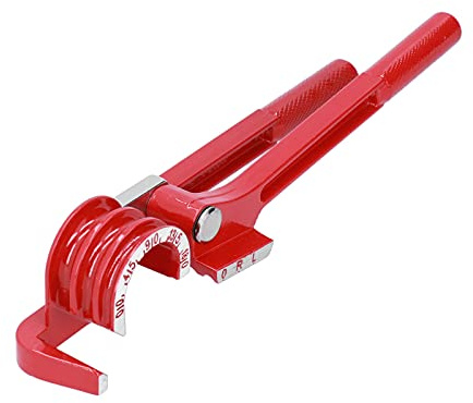 Piegatubi manuale a 3 fessure in lega di alluminio 0‑180° Piegatubi manuale metrico per tubi metallici in alluminio rame