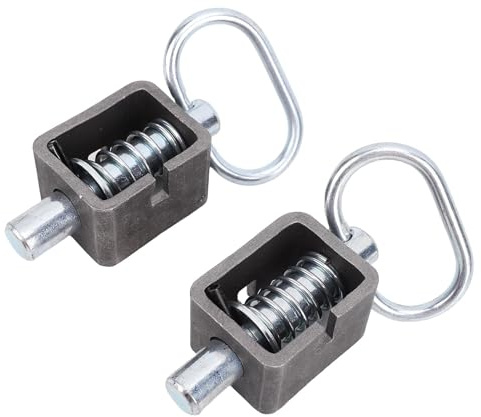 Fdit Soudure en Acier à Ressort Robuste sur Serrure de Porte de Remorque pour Remorques et Tracteurs D'aménagement Paysager
