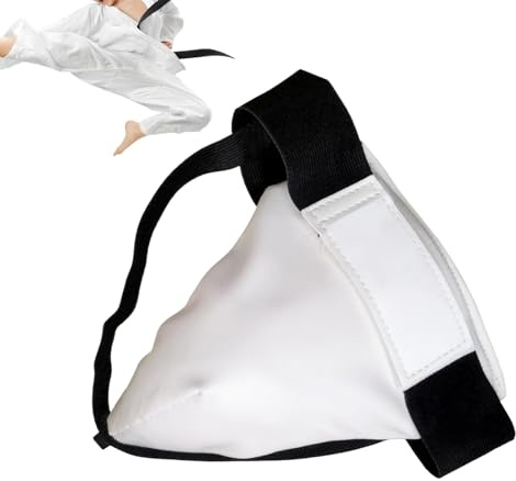 Protezione inguinale per boxe, comoda protezione elastica traspirante, da baseball per adolescenti, per sparring, sport, attività atletiche, baseball, arti marziali, karate, combattimenti e