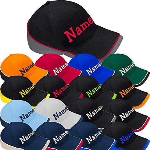 Nashville print factory Teamwear Competition Cap Bestickt mit Wunschtext Name Stickerei Wunschstickerei Mütze Basecap