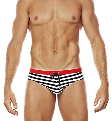UXH Slip de bain rembourré pour homme - Pour la natation, la plage, le surf et la natation