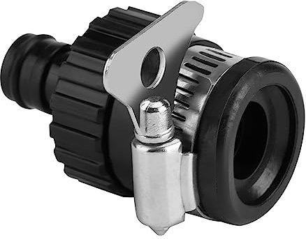 Adaptador de Manguera de Conector de Grifo de Manguera Universal Negro para Grifo de Cocina Adaptador de Grifo Universal para Manguera Conector de Manguera de Grifo Conector de Manguera a Grifo para L