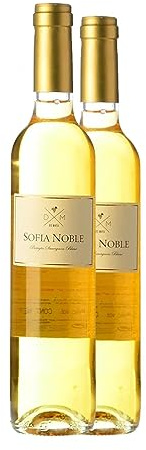 Bodega de Moya Sofía Noble Dulce Sauvignon Blanca Valencia 50 cl Vino dulce (Caja de 2 Botellas de 50 cl)