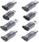 HENGBIRD 8PCS Adattatore da USB C a Lightning, Micro USB a C, Mini USB 2.0 da Femmina a Maschio per Navigazione, Action Camera, Smartphone, iPhone