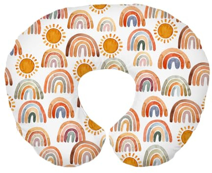 Frotox Baby Nursing Pillow Cover Detachable Nursing Pillow Sleeve Breathable Mom Breastfeeding Cushion Case Pillow Slipcover Easy To Use Pillowcase