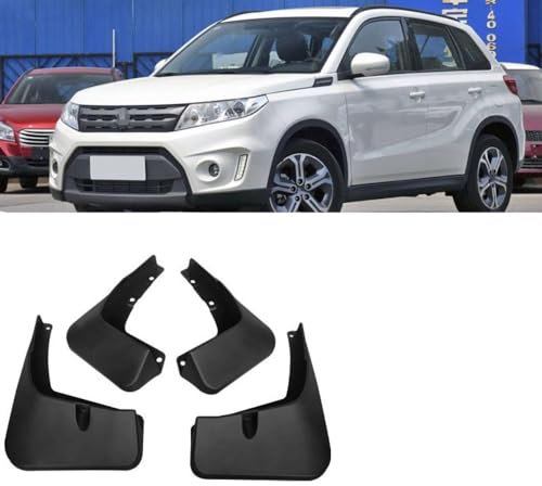 Bqieai 4PCS Auto Vorne Hinten Schmutzfänger, Für Suzuki Vitara 2016-2019 Rad Spritzschutz Kotflügel Staubdicht Schlamm Klappen Car Styling Zubehör