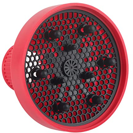 Folding Portable Hairdryer Diffuser Silicone Hair Diffuser Attachment Hair Care Silicone Lightweight for Most Dryer Blowers