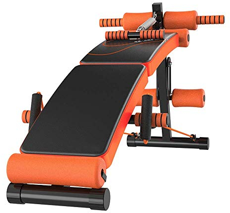 BOSHYUM Hantelbank, Übung Reverse Crunch Griff Hantelbank Bauchstreckerbank Beintrainer Fitness Sit Up Assist Bar