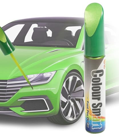 Flaconi Pennarello Ritocco Auto,Attrezzi per Auto,Penna di Finitura Generica per la Riparazione dei Graffi Dell'auto,Pennarelli Per Pneumatici per Autos,Adatto per la Maggior Parte Delle SUV(Verde)
