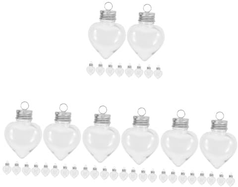 Amosfun 40 Stk dekorative Flasche geschenkverpackung weinflasche plastikflasche weihnachtsflasche geschenkkarton hochzeit transparente leere Flaschen Geschenkboxen Aluminium