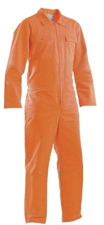 TUTE INTERA DA LAVORO UOMO IN COTONE 100% MASSAUA (ARANCIO, XL)