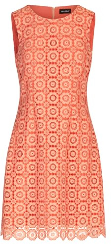 APART Fashion spetsklänning, Korall multicolor, 42