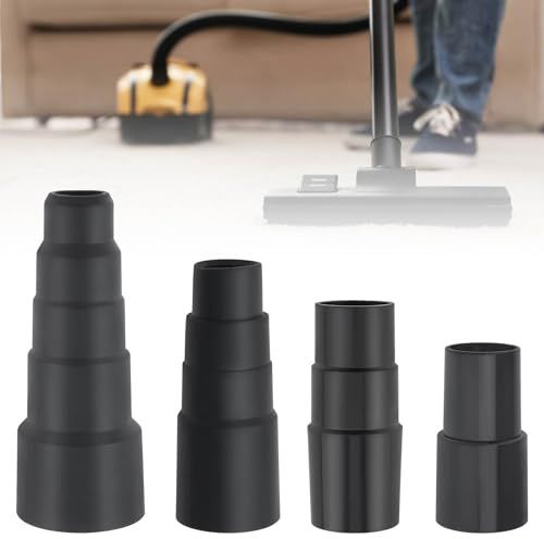 Vacuum Hose Adapters 4Pcs, Universal Hose Adapters 31mm to 35mm | Vac Adapter, 27mm to 35mm to 42mm to 50mm, Vacuum Connector Attachment