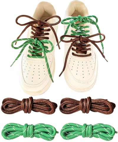 4 cordones para zapatos Air Force 1, cordones de cuerda de repuesto para Air Force One, New Balance, kit de cordones de colores mixtos