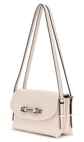 GUESS Lefia Flap Shoulder Bag Rose Water