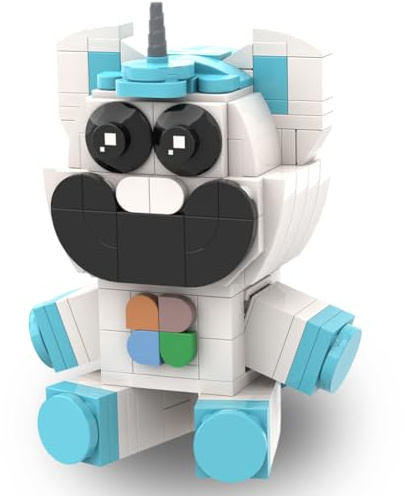 YCVBCY Building Block Set, Blocs de Construction Micro Briques Brique de Construction Dessin Animé Blocs Mini Block Models Brique Figure pour Thanksgiving Halloween Cadeau (152pcs)