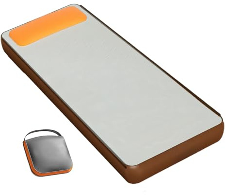TyCylKu Matelas de couchage auto-gonflant, tapis de couchage pour camping de 15,2 cm d'épaisseur – Coussin portable pliable avec pompe intégrée pour voyage, plage, van, SUV, voiture, camping-car