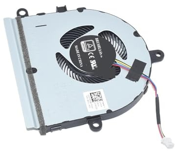 YSJOZWA Ventilateur de Refroidissement pour processeur et Carte Graphique d'ordinateur Portable Inspiron 15 5570 5575 3590 E3590 (4 Broches, référence 0FX0M0 FX0M0 DFS1503055P0T)(07MCD0)