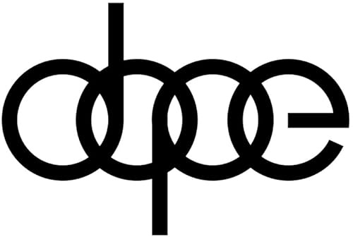 DOPE L 1363 (schwarz) // Sticker OEM JDM Style Aufkleber