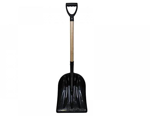 Faithfull FAIDEBRIS Debris Shovel Plastic - Wood Handle