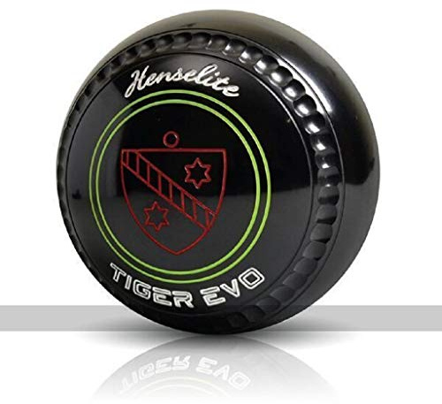 Henselite Tiger Evo Bowls - Set of 4, Black, Size 3, Heavy