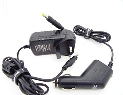 AC Adaptor + Car Charger + 5M Extension (FULL SET) for Vtech 9 Volt Innotab/Storio/Mobigo