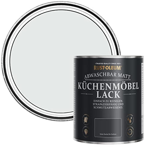 Rust-Oleum Grey Kitchen Cupboard Paint in Matt Finish - Monaco Mist 750ml