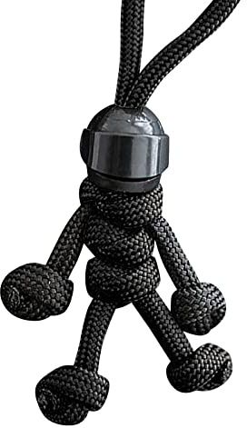 Motocycliste figurine chaîne suspendue parapluie corde tissage porte-clés personnalité créative moto casque clé accessoires Organisateur Cadeaux Porte-clés