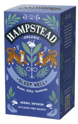 Hampstead Tea Organic Sleep Well Herbal Infusion 20 bags
