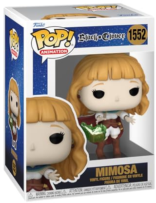 Funko POP! Animation: Black Clover - Mimosa Vermillion - Samlarobjekt Vinylfigur - Presentidé - Officiell Merchandise - Leksaker för Barn & Vuxna - Anime Fans - Modellfigur för Samlare och Display