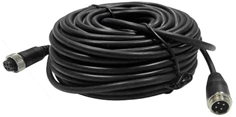 AHSKY Cavo connettore for Aviazione da 10 m a 4 Pin Cavo di prolunga Video e Audio Impermeabile for Telecamera CCTV for Veicoli e Monitor for Auto