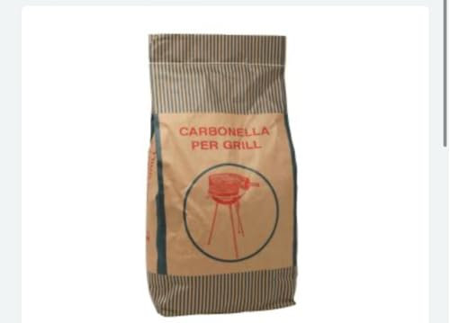 Emilia Romagna Holzkohle für Grill, Grill und Kamin, leicht anzuzünden, 2 kg Sack für Küche und Camping, hergestellt in Italien, hochwertige Holzkohle.