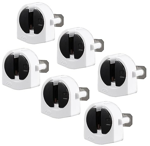 YOKIVE 6Stk Leuchtstoffröhre Licht Halterung T5 Lampe Weiß 2A AC 500V | Fassung G5 Sockel Nicht überbrückt Fassung Licht Ersatzteile, Ideal für Zuhause Büro