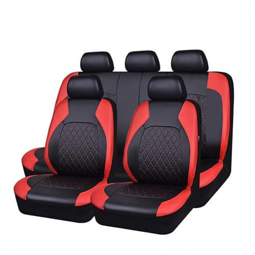 EVANEM Autositzbezüge,Kompatibel mit Buick Lacrosse 1.Generation 2004-2008,Autoinnenraum-Sets,A-Red