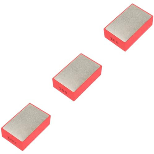ARTIBETTER 3 Piezas almohadilla para pulir a mano papel de lija de diamante herramienta de lijado taco de lija Disco de arena de cerámica taladradora disco de diamante para azulejo esponja