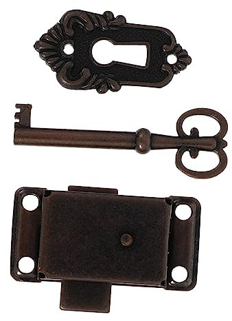 Gadpiparty 4sätze Vintage Antike Schlösser Für Schmuckkästen Und Möbel Dekorative Und Langlebige Und Schranktürschlösser Installieren