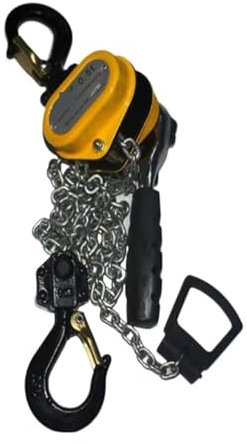 HEALBYBLE 0,25 Mini-Handkettenzug mit Hakenmontagekapazität, 1,5 Hub, tragbare manuelle Handkurbelkürbis, Härtere Leistung