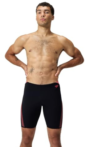Speedo Hyperboom Splice Jammer Short de Bain pour Homme | Séchage Rapide | Entraînement | Fitness | Jammers résistants au Chlore