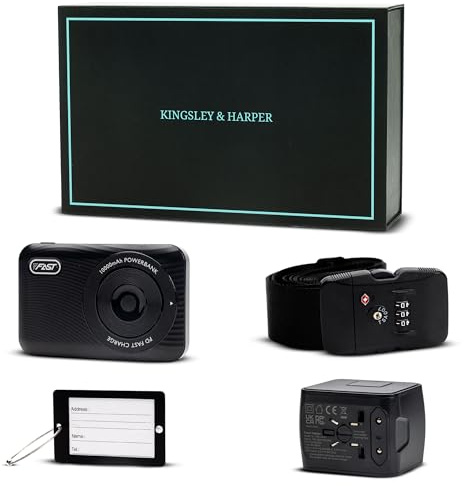 Kingsley & Harper Travel Gift Set for Men & Women