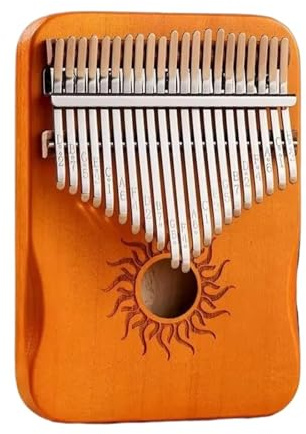 Kalimba Instrument 17 21 Keys Kalimba Daumen Klavier All Massivholz Maple Wood Kalimba 17 21 Keys Finger Piano Keyboard Instrument(21 keys3)