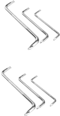 iplusmile 2 Sätze Winkelschraubendreher Kohlenstoffstahl Schraubendreher Metall Doppelseitiger Schlitz Kreuz Z Förmiger 3 STÜCKE * 2