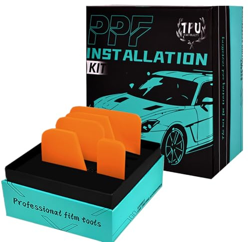 Foil Scraper, Protective Film Scraper, Pack of 5 Multi-Purpose Film Puller for Car, Truck, Motorcycle, Mirror, Home, Bathroom, Display Case