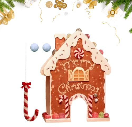 Gioco da Golf con Bastone di | Divertente Decorazione Acrilico Portatile | Gioco Interattivo per Festa di Natale | per Bambini Adulti Famiglia Amici Compleanno Vacanze Anno