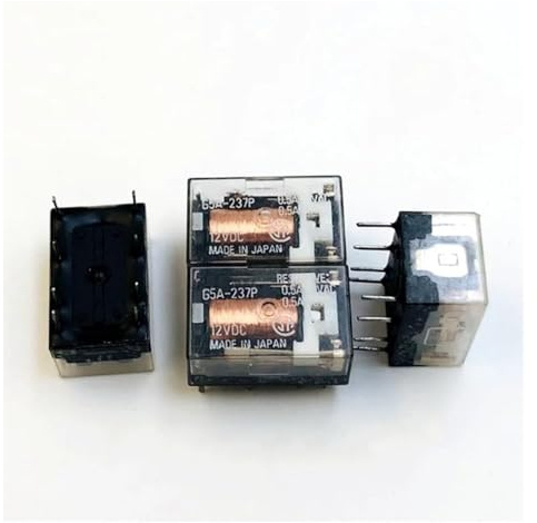 AHHQD G5A-237P-24VDC G5A-237P 237P-24VDC G5A237P 24V 24VDC DC24V relay 0.5A 60VAC DIP8 .1208