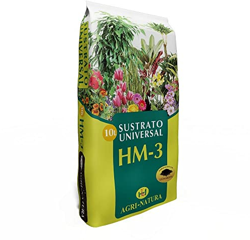 Substrato / Torba Universale per Interno / Esterno Agri-Natura HM-3 (10L)