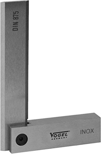 Präzisions Haarwinkel mit Anschlag 75 x 50 mm DIN 875/00