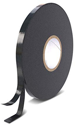 Rietlow® Dubbelsidig Tejp Extra Stark - PE-skum Monteringslim - Skumtejp - Dubbelsidig Tejp - Extra Stark Tejp - Svart Tejp - Klisterband - Förbättrat Koncept (10 mm x 10 m)